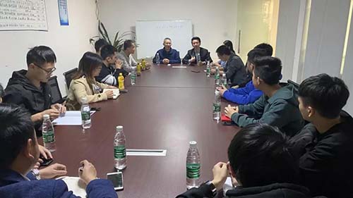 威可利攜手正峰電子深度交流，促進(jìn)合作