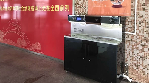 直飲機(jī)預(yù)防磕碰，威可利有妙招